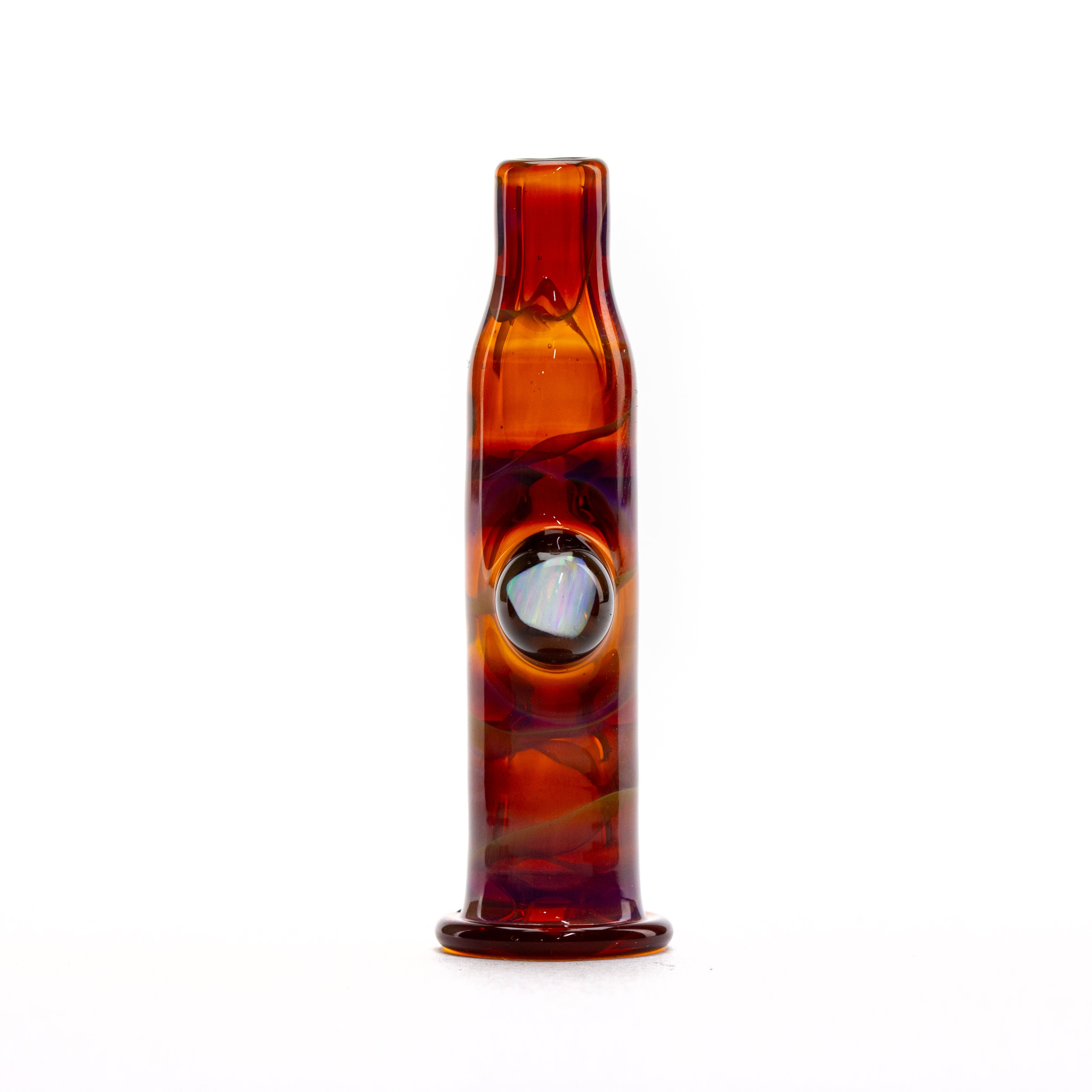 Major GlassLab Amber Purple Opal Pivot Tip #MGL17 - Planet Caravan